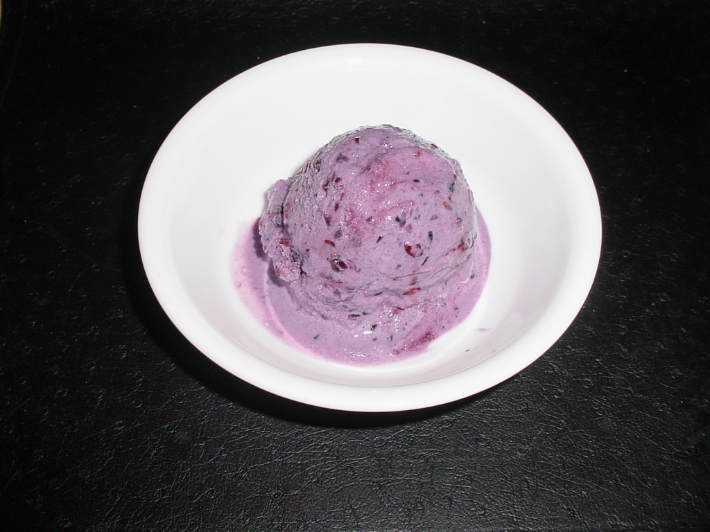 Black Raspberry Ice Cream photo